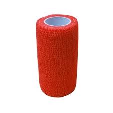BANDAGEM DE LÁTEX 10cm VERMELHA