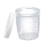 COLETOR UNIVERSAL - 80ML - COM TAMPA - 10 UNIDADES